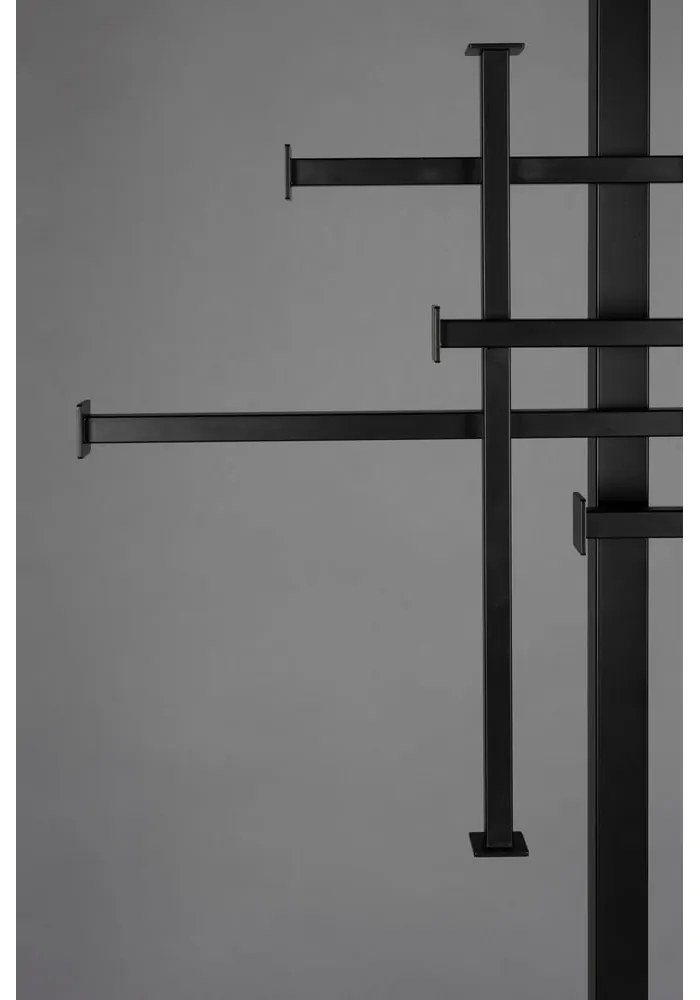 Appendiabiti nero in acciaio 71x185 cm Rumex – Dutchbone