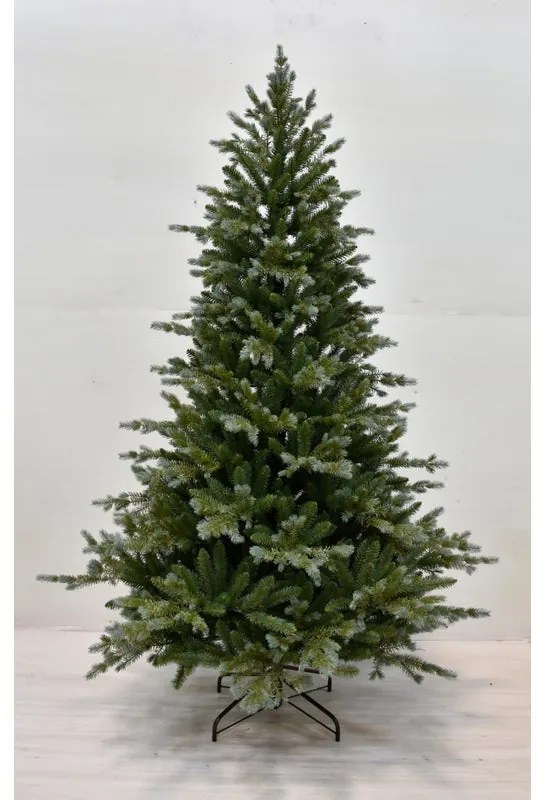 Albero di Natale artificiale innevato Olaf verde H 240 cm x Ø 157 cm