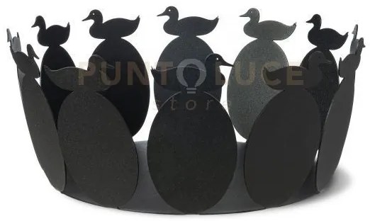 Centrotavola duck nero