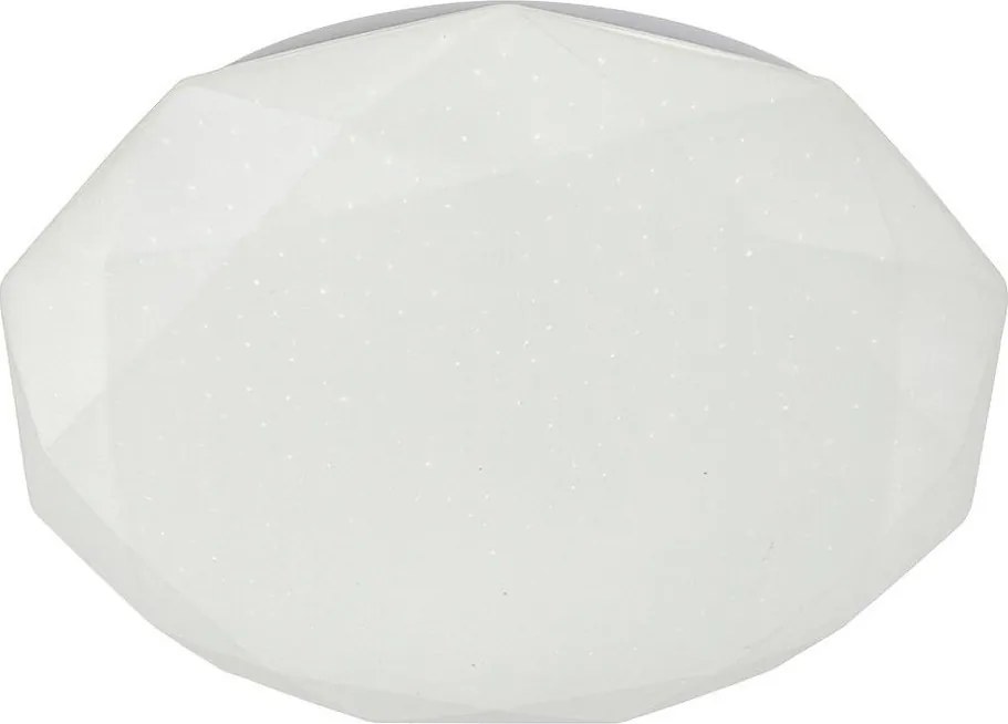 Plafoniera LED dimmerabile HEX LED/72W/230V 3000-6000K Ø 50 cm bianco + telecomando