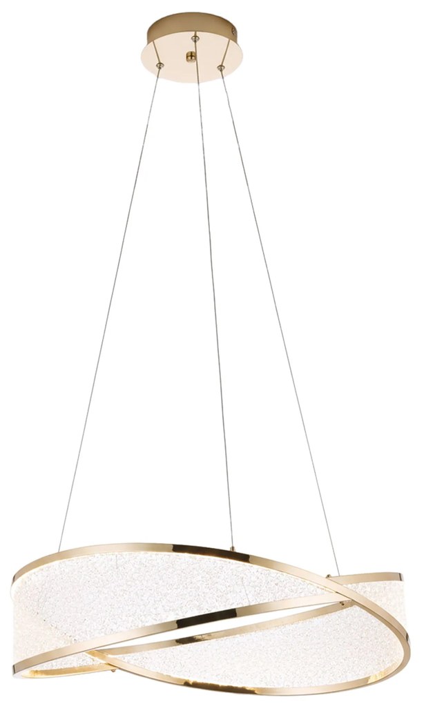 Lampada da soffitto G136-CP 50cm GOLD