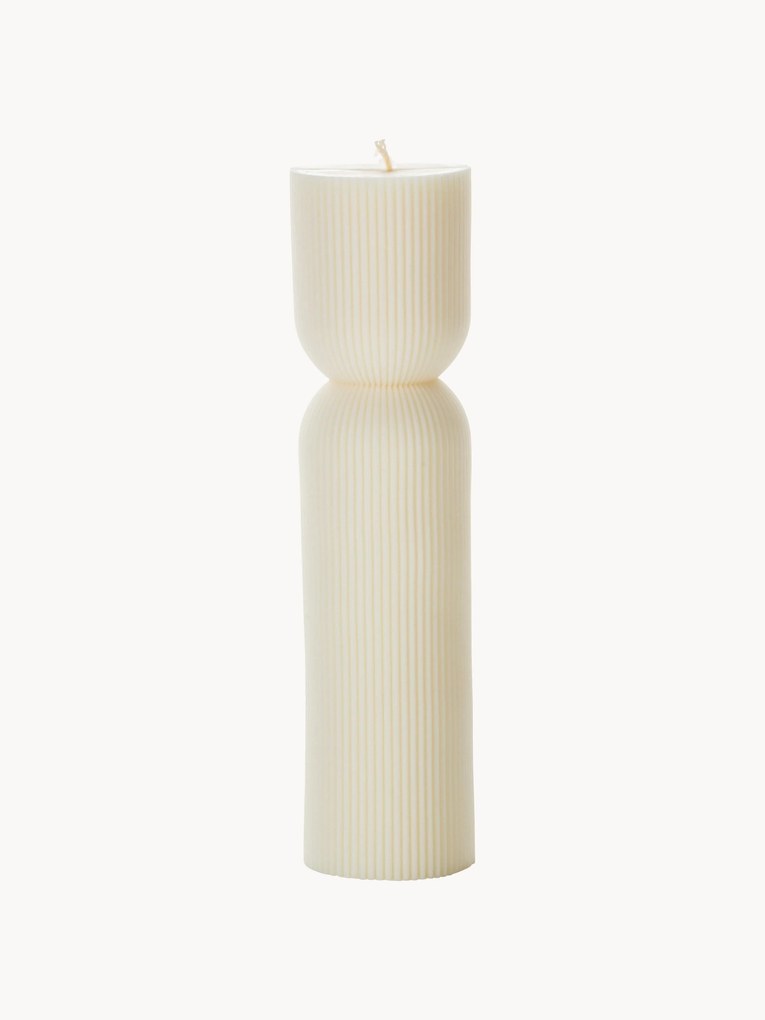 Candela fatta a mano Kea, alt. 23 cm