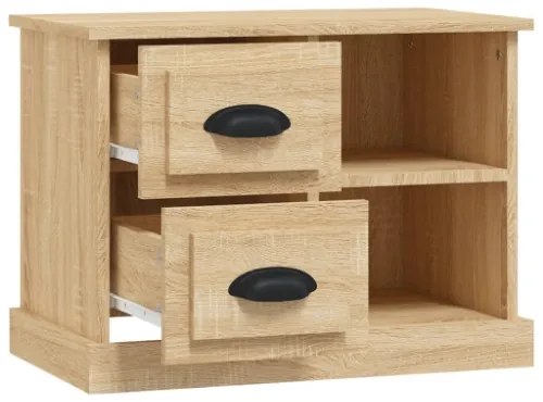 Comodino Rovere Sonoma 60x35,5x45 cm