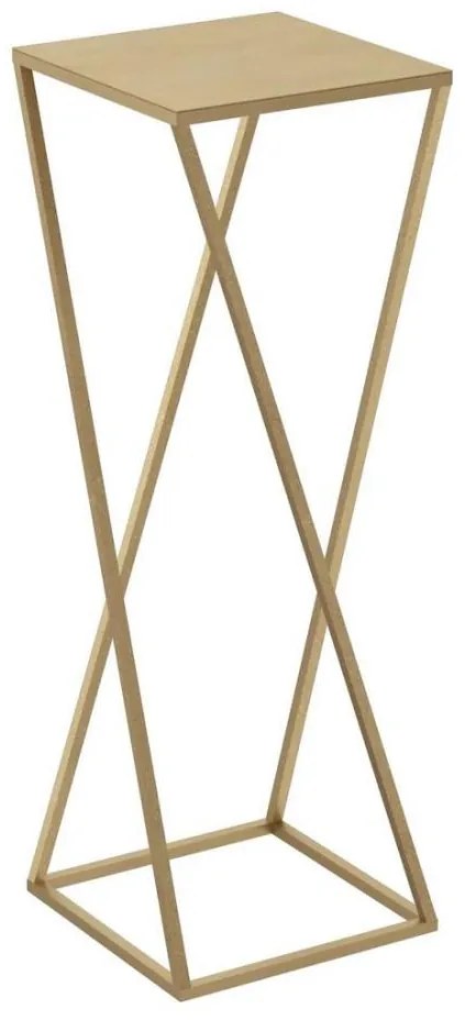 Portafiori  70x24 cm oro