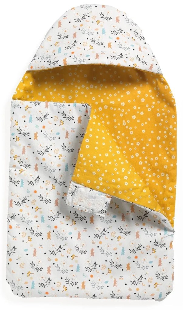 Baby Pomea - Nido d’angelo per bambole con stampa di conigli