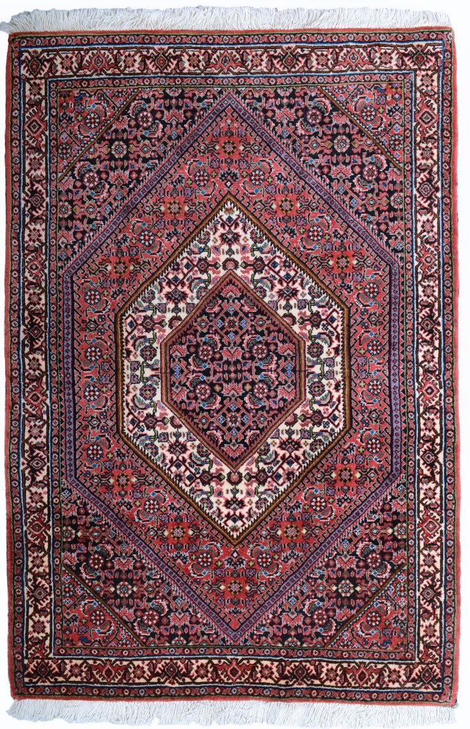 Bidjar Tappeto persiano 70x110 Rosso (Iran) Annodato A Mano