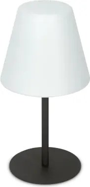 Arcadia lampada da tavolo ip44 1 luce attacco e27 antracite