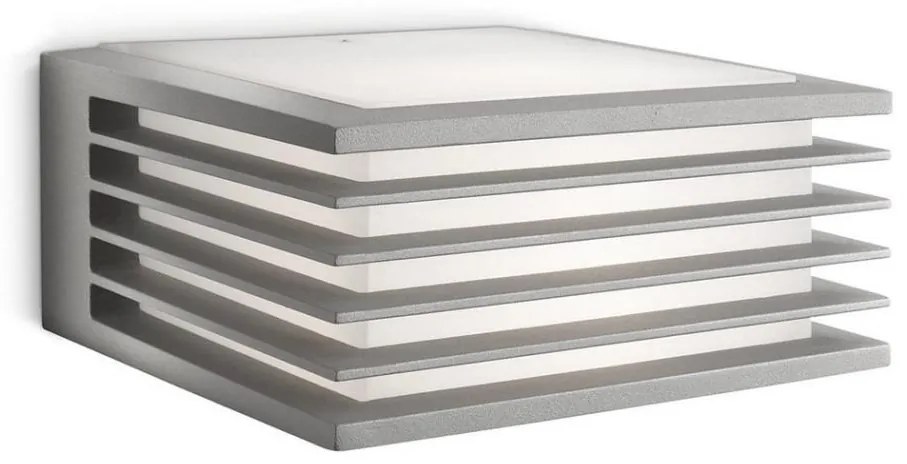 Philips - Applique da esterno SHADES 1xE27/15W/230V IP44 grigio