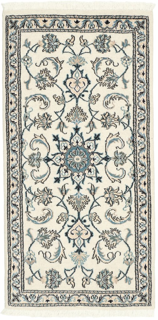 Nain Tappeto 70 x 140 Beige (Iran) Annodato A Mano