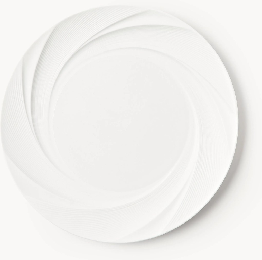 Set di 4 piatti piani Adonis
