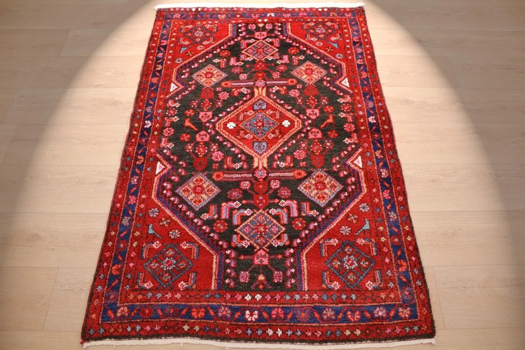 Hamedan Tappeto 160x100 (Iran) Annodato A Mano