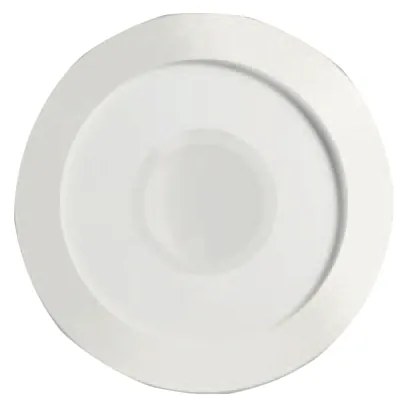 Plafoniera Contemporanea Loop Metallo Bianco Led 30W