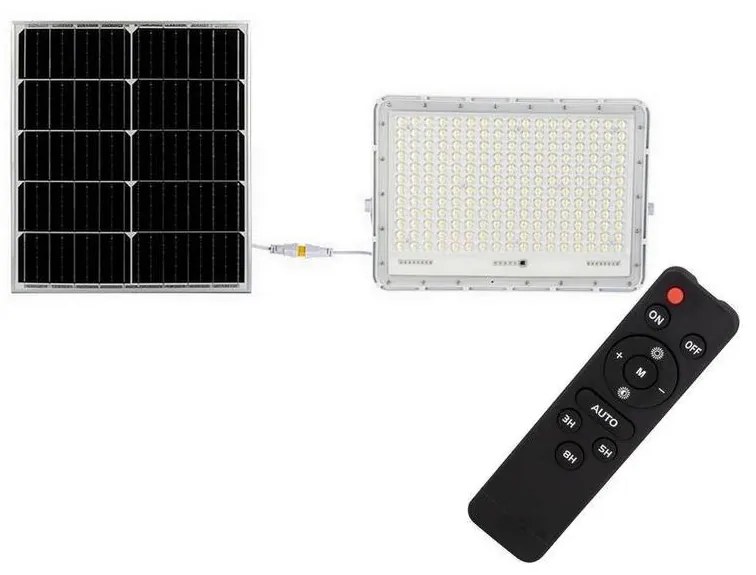 LED Proiettore solare da esterno LED/30W/3,2V 4000K bianco + +TC