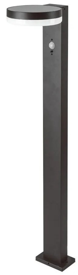 Piantana Solare LED 5.5W con Sensore PIR IP54 Luce Calda 3000K