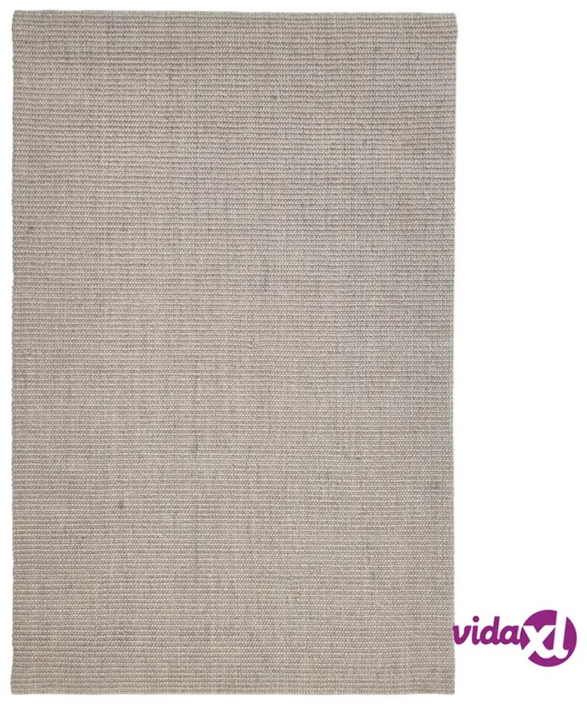 vidaXL Tappeto in Sisal Naturale 66x100 cm Sabbia