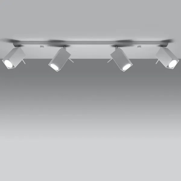Luce Spot MERIDA 4xGU10/40W/230V bianco