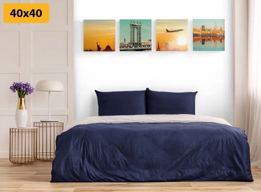 Set di quadri – Viaggio a New York