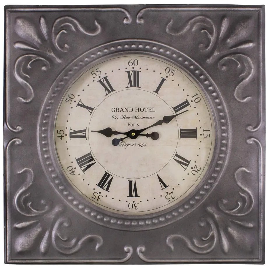Orologio da parete Grand Hôtel, 60 x 60 cm - Antic Line