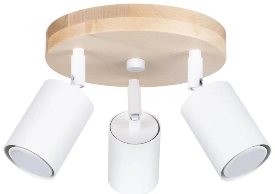 Sollux SL.1287 - Faretto VERDO 3xGU10/10W/230V bianco