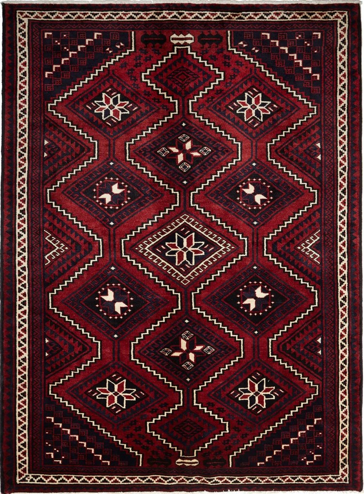 Lori Tappeto persiano 300 x 220 Rosso (Iran) Annodato A Mano