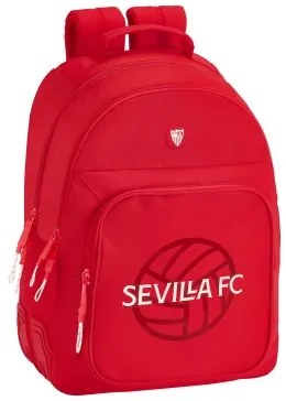 Zaino Scuola Sevilla Fútbol Club Rosso 32 x 42 x 15 cm