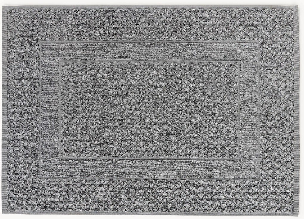 Tappetino da bagno antiscivolo con motivo a nido d'ape Katharina