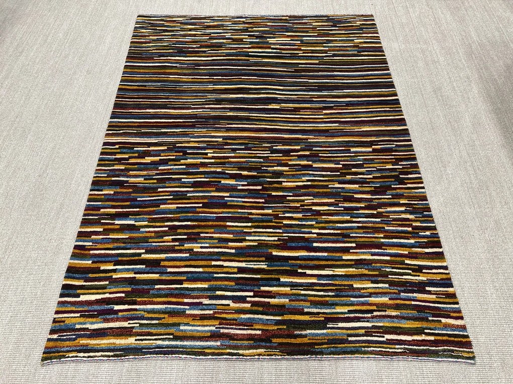 Gabbeh Tappeto 240 x 170 (Iran) Annodato A Mano