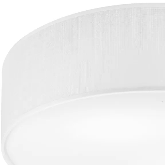 Plafoniera SIRJA 2xE27/15W/230V Ø 45 cm bianca