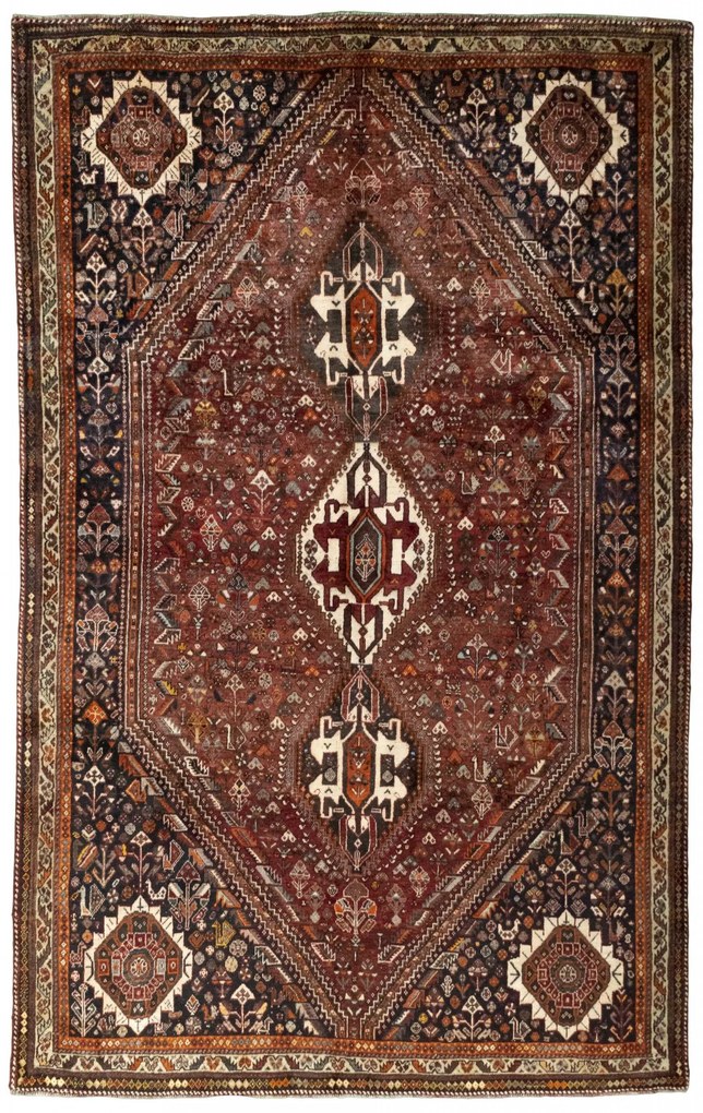 Tappeto persiano 300x190 Rosso (Iran) Annodato A Mano