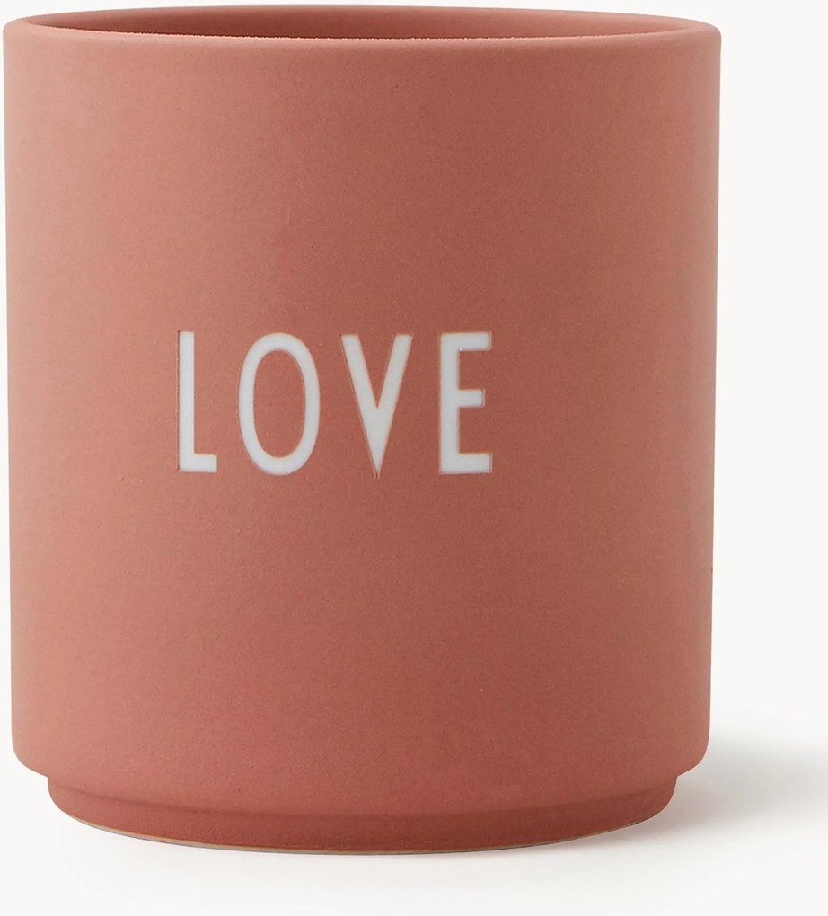 Tazza senza manico di design Favourite LOVE