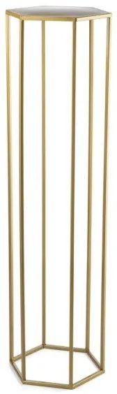 Portafiori 100x24 cm oro