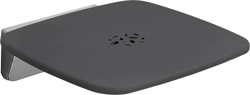 Gedy sedile doccia prima classe nero/cromo