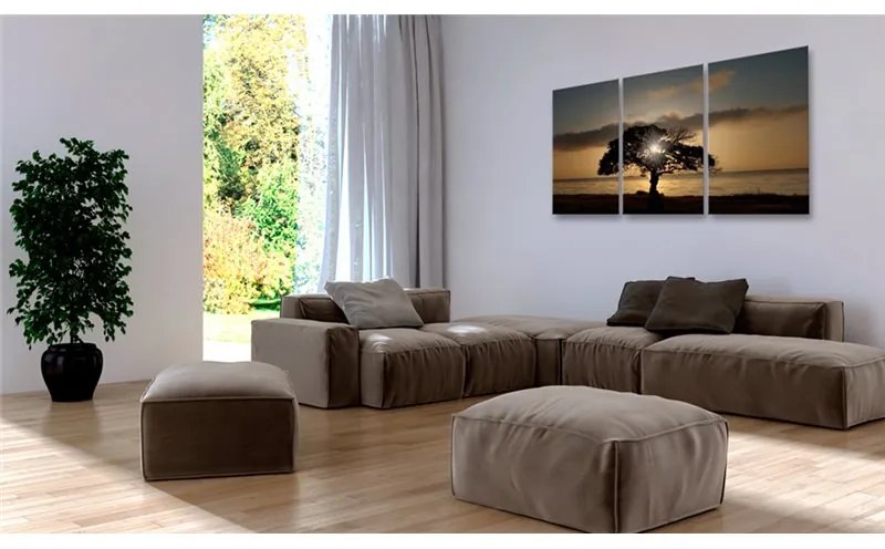 Quadro  Extraordinary Nature  Colore Blu, Dimensioni e Misure 120x60