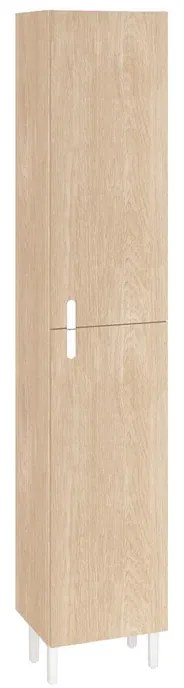 Colonna per mobile bagno Easy SENSEA 2 ante P 32 x L 35 x H 186 cm rovere placcato legno