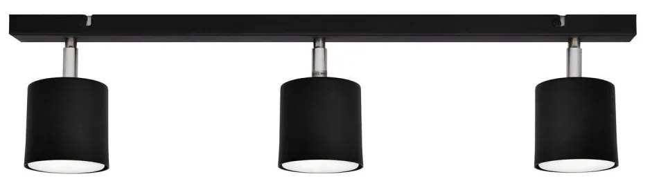 Faretto PUNTA 3xGX53/10W/230V nero