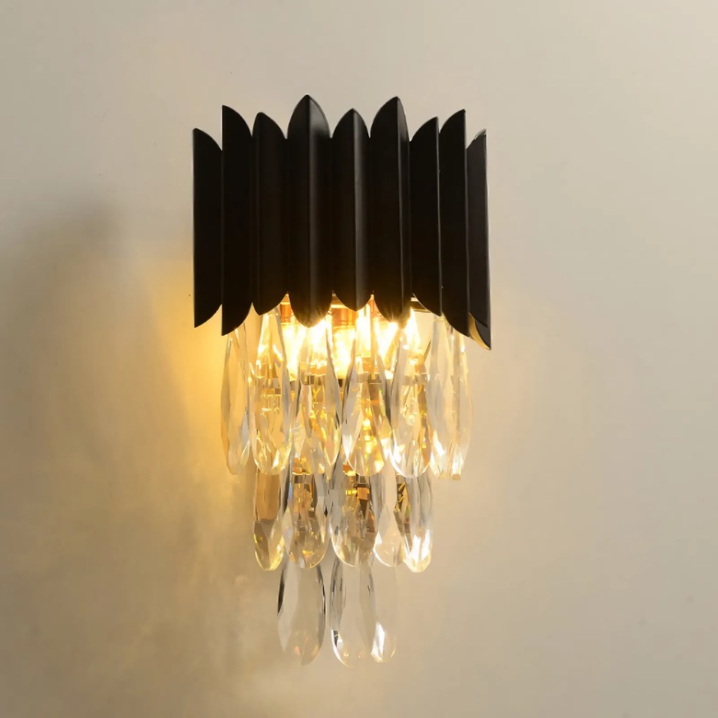 Lampada da parete APP1658-1W Black