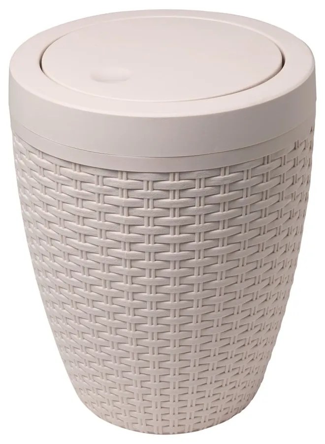 Cestino da bagno in rattan crema Calico, 5 l - Addis