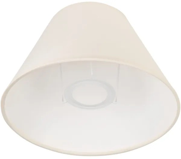Paralume di ricambio JUTA E27 Ø 19 cm crema