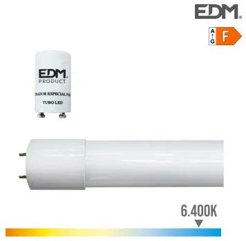 Tubo LED EDM F 9 W T8 900 Lm Ø 2,6 x 60 cm (6500 K)