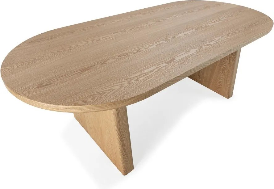 Tavolo da pranzo con effetto frassino 100x200 cm Blair – MOME