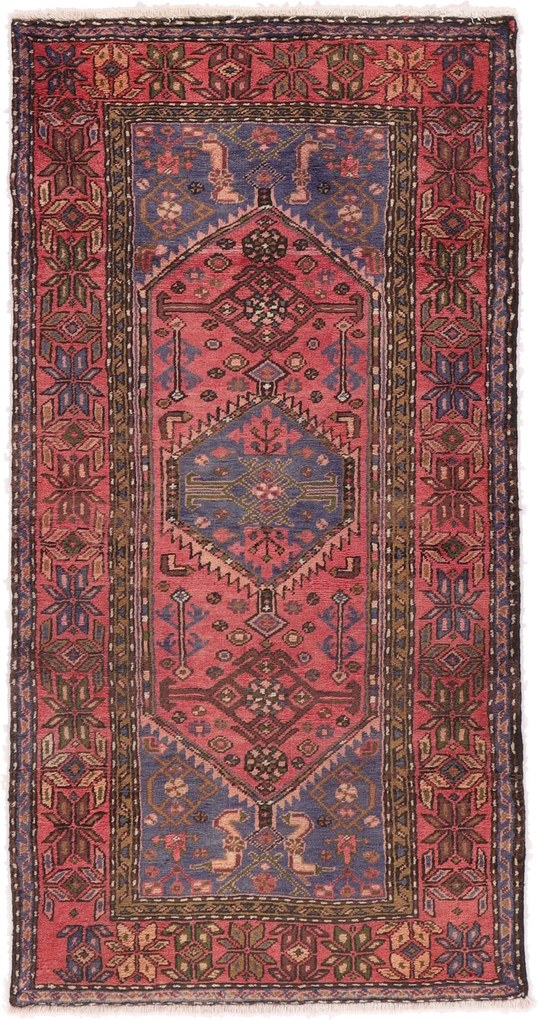 Hamedan Tappeto persiano 200 x 100 (Iran) Annodato A Mano