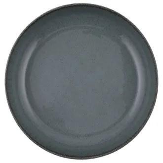 Set da tavola 16 pezzi in porcellana, grigio