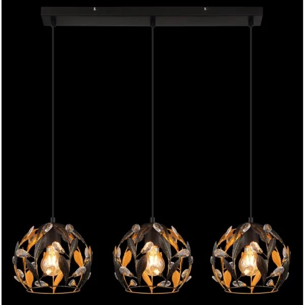 Globo 15759-3H - Lampadario a cavo MIKA 3xE27/40W/230V