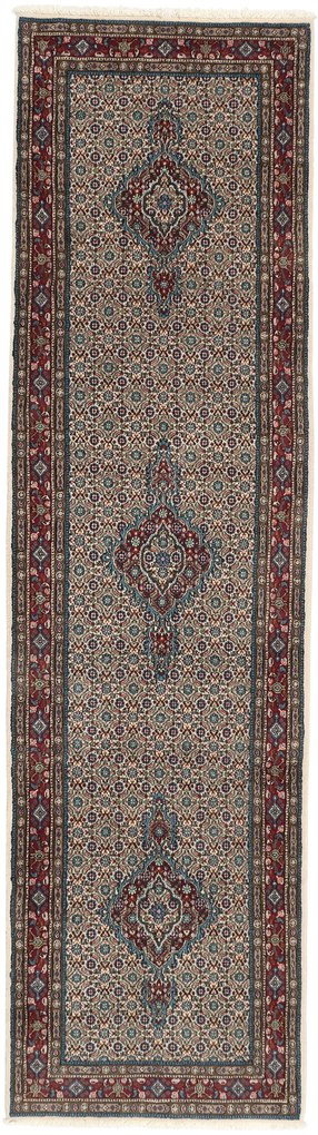 Moud Tappeto persiano 80x300 (Iran) Annodato A Mano