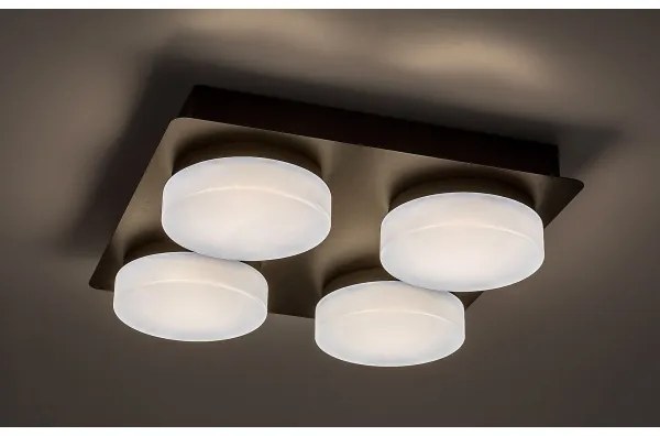 Rabalux 75004 - Lampada LED da soffitto bagno ATTICHUS 4xLED/5,2W/230V IP44