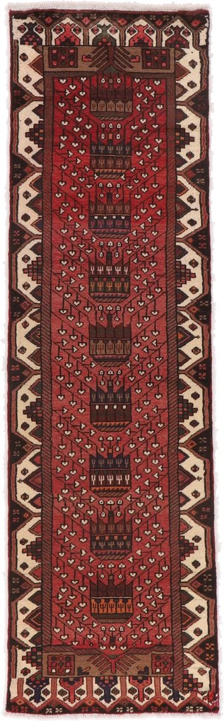 Hamedan Tappeto 70x240 (Iran) Annodato A Mano