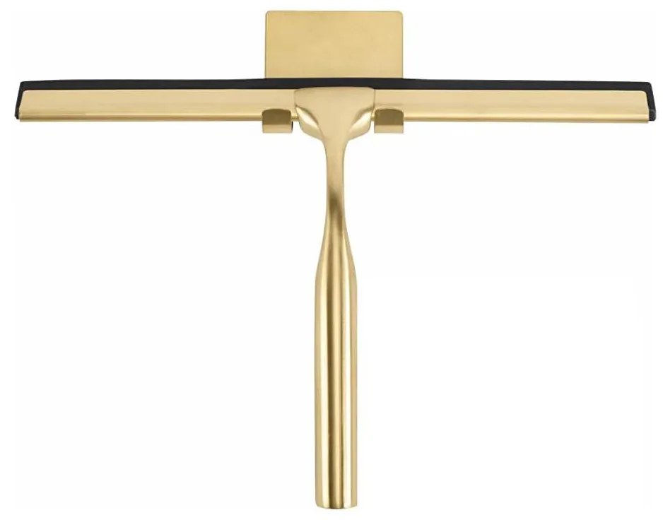 REA-72069 - Spatola per vetri con supporto, finitura oro spazzolata