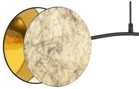 Lampadario a sospensione con filo MOTIF 2xE14/10W/230V oro