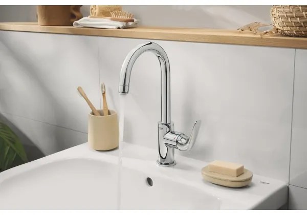 GROHE 24330001 - Miscelatore lavabo EUROSMART, misura L, cromo lucido