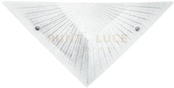 Applique a parete iside diamantato 1 luce attacco e27 40x9x18cm
